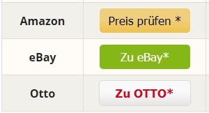 Buttons zu Amazon, eBay und Otto